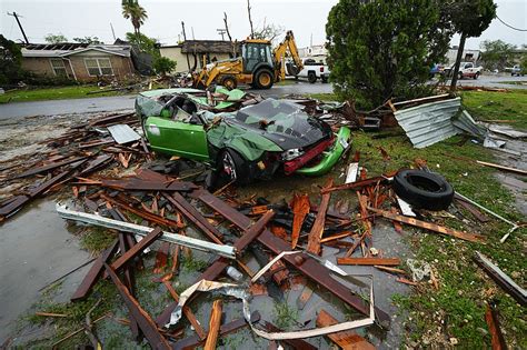 1 killed as tornado hits south Texas near the Gulf coast, damaging dozens of homes